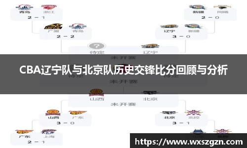 CBA辽宁队与北京队历史交锋比分回顾与分析