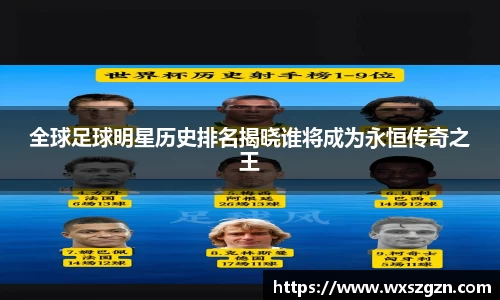 全球足球明星历史排名揭晓谁将成为永恒传奇之王